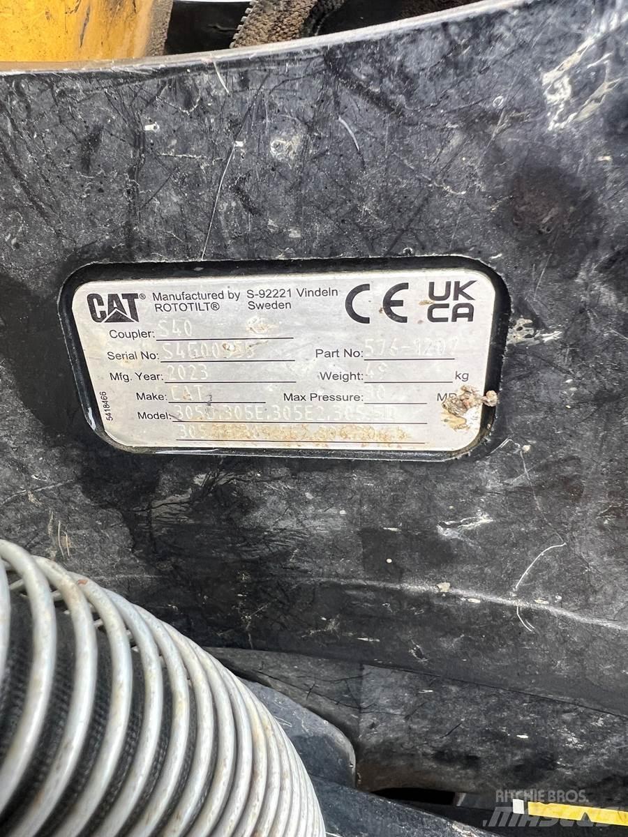 CAT 306 CR Gravemaskiner på larvebånd