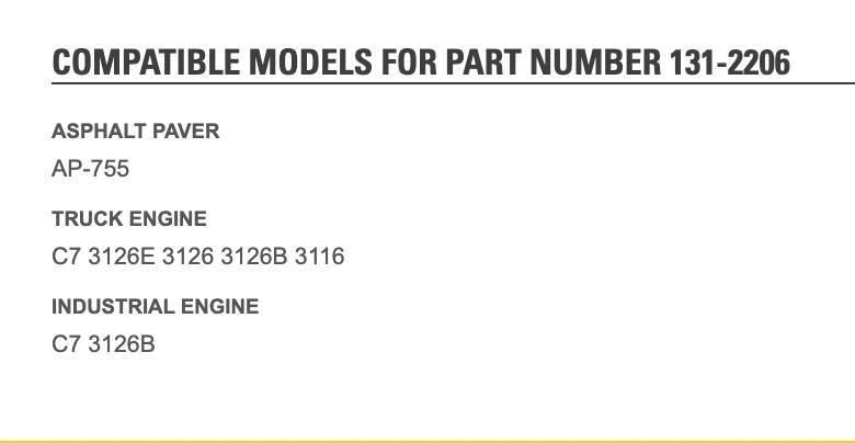 CAT 3126 Transport – Andet