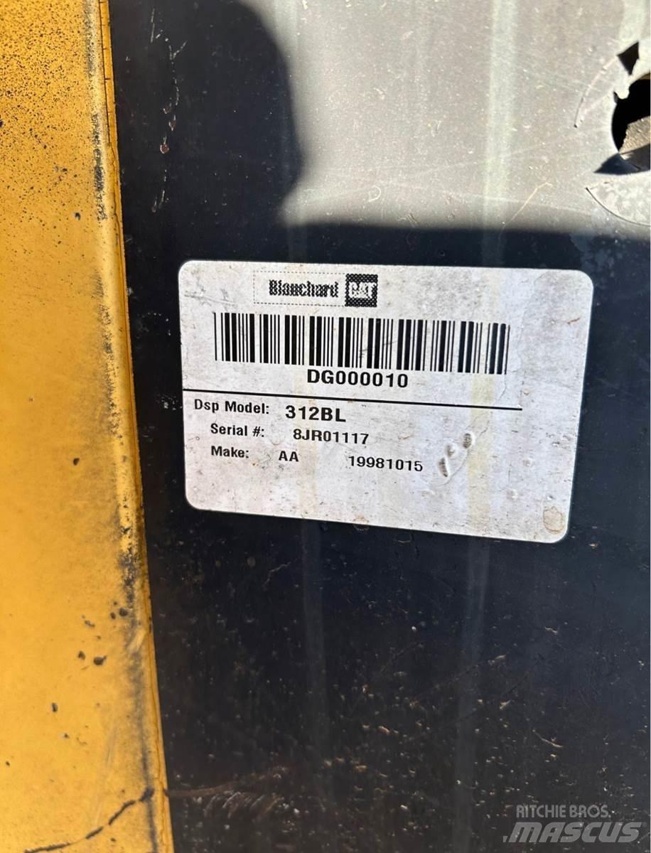 CAT 312BL Gravemaskiner på larvebånd