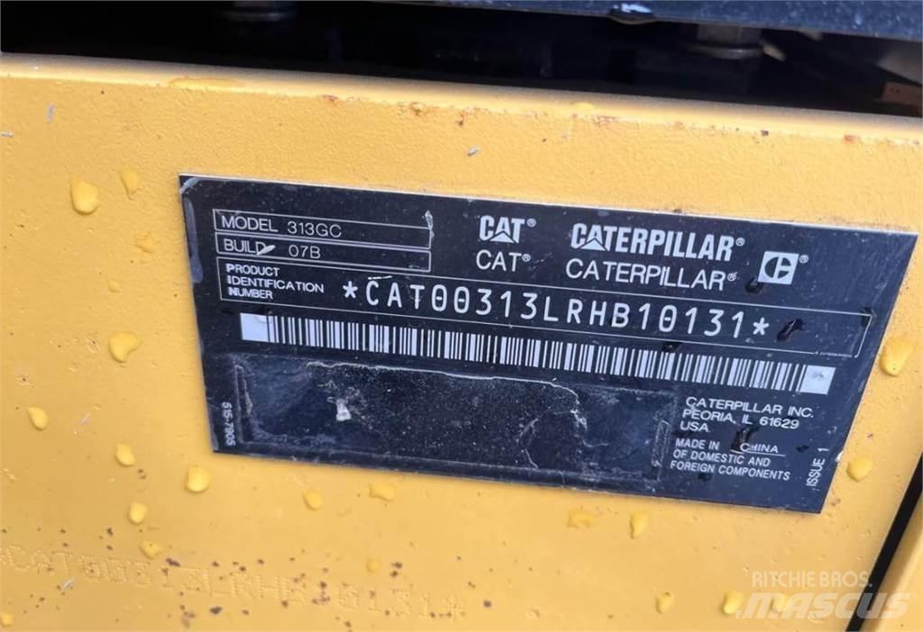 CAT 313 GC Gravemaskiner på larvebånd