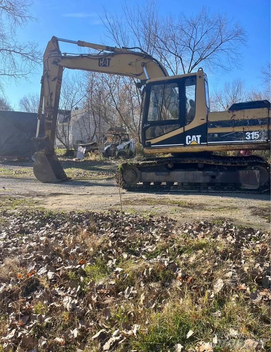 CAT 315 Gravemaskiner på larvebånd