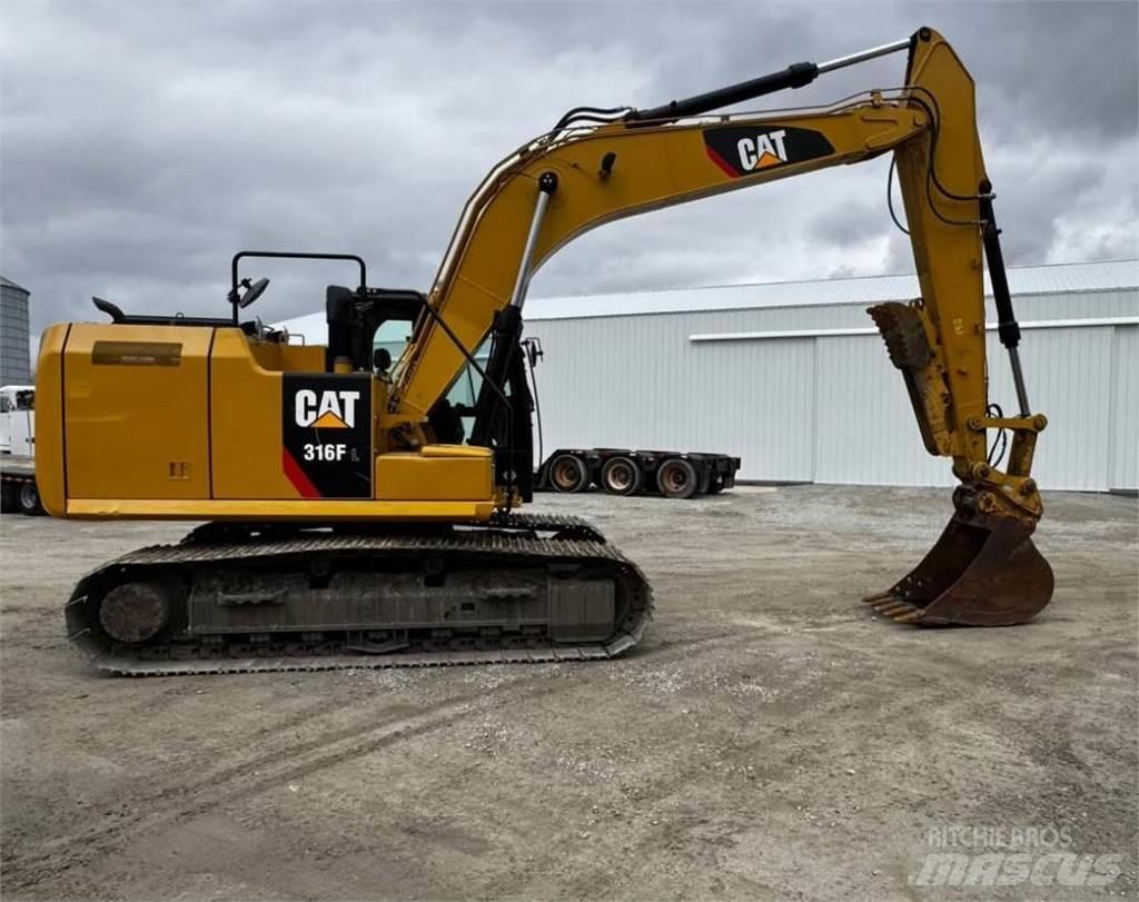 CAT 316FL Gravemaskiner på larvebånd