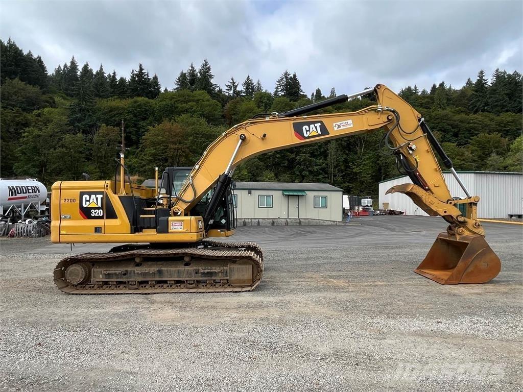 CAT 320 Gravemaskiner på larvebånd