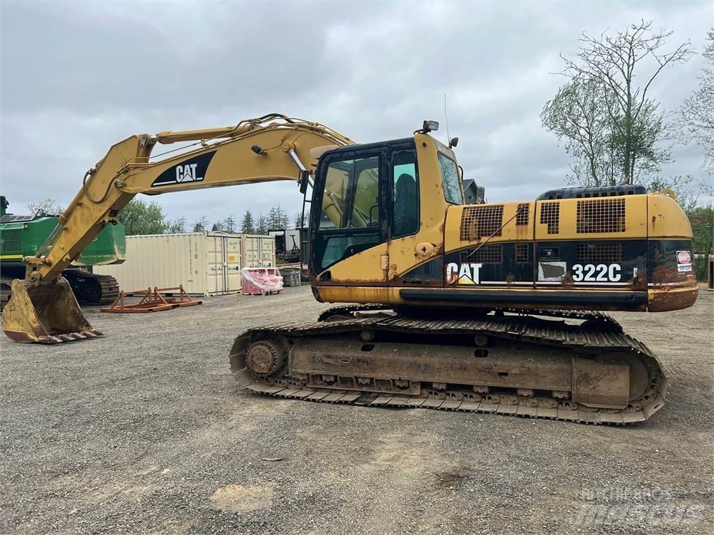 CAT 322C Gravemaskiner på larvebånd