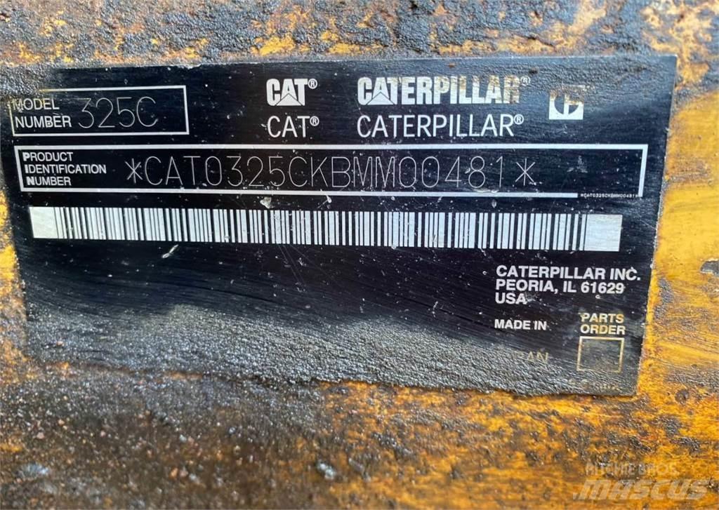CAT 325C Gravemaskiner på larvebånd
