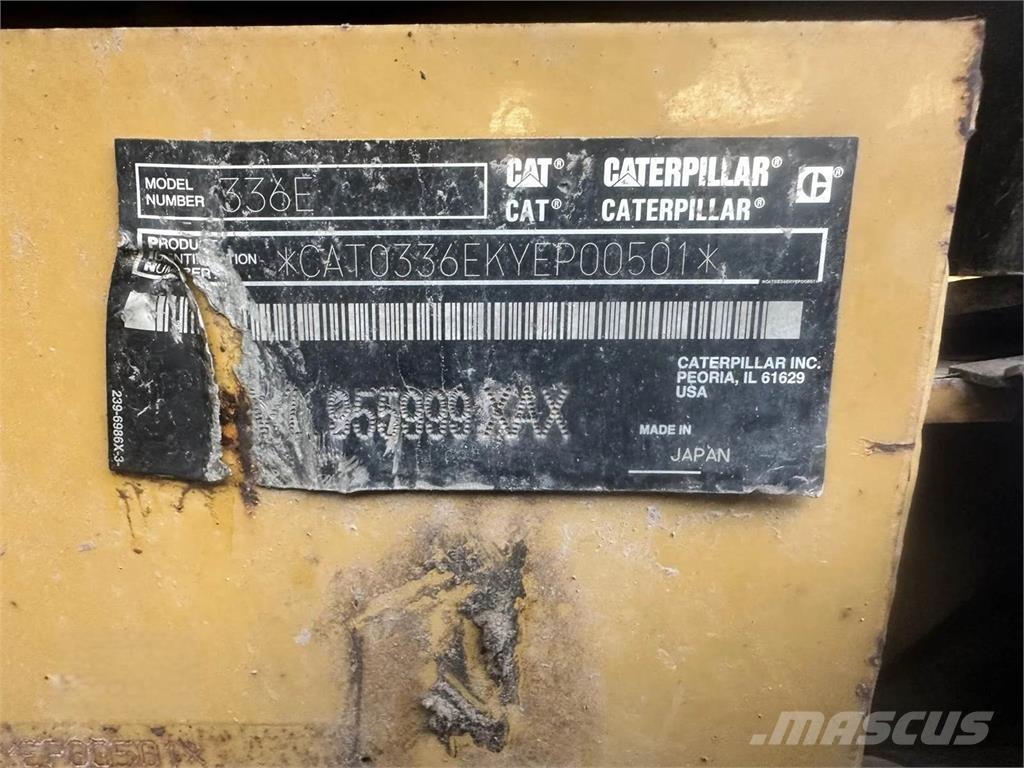 CAT 336EL Gravemaskiner på larvebånd