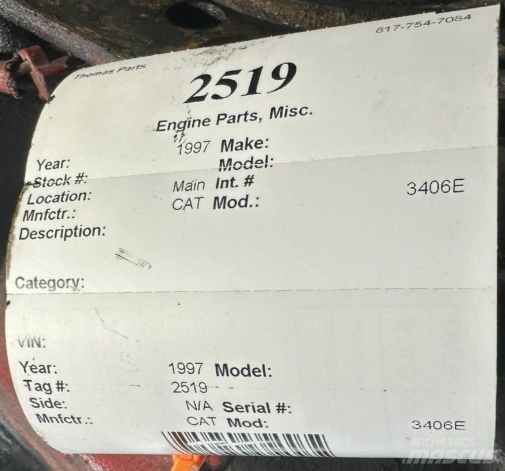 CAT 3406B Transport – Andet