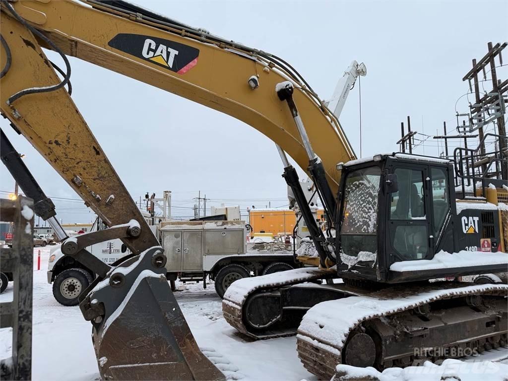 CAT 349D2 Gravemaskiner på larvebånd