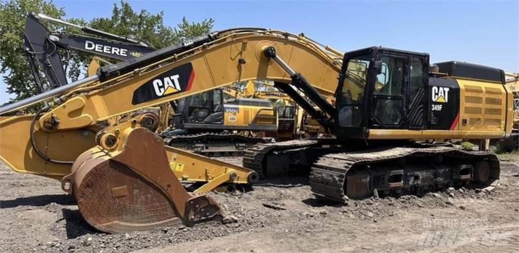 CAT 349F Gravemaskiner på larvebånd