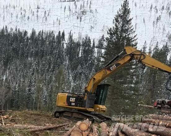 CAT 538 Kraner og læssere