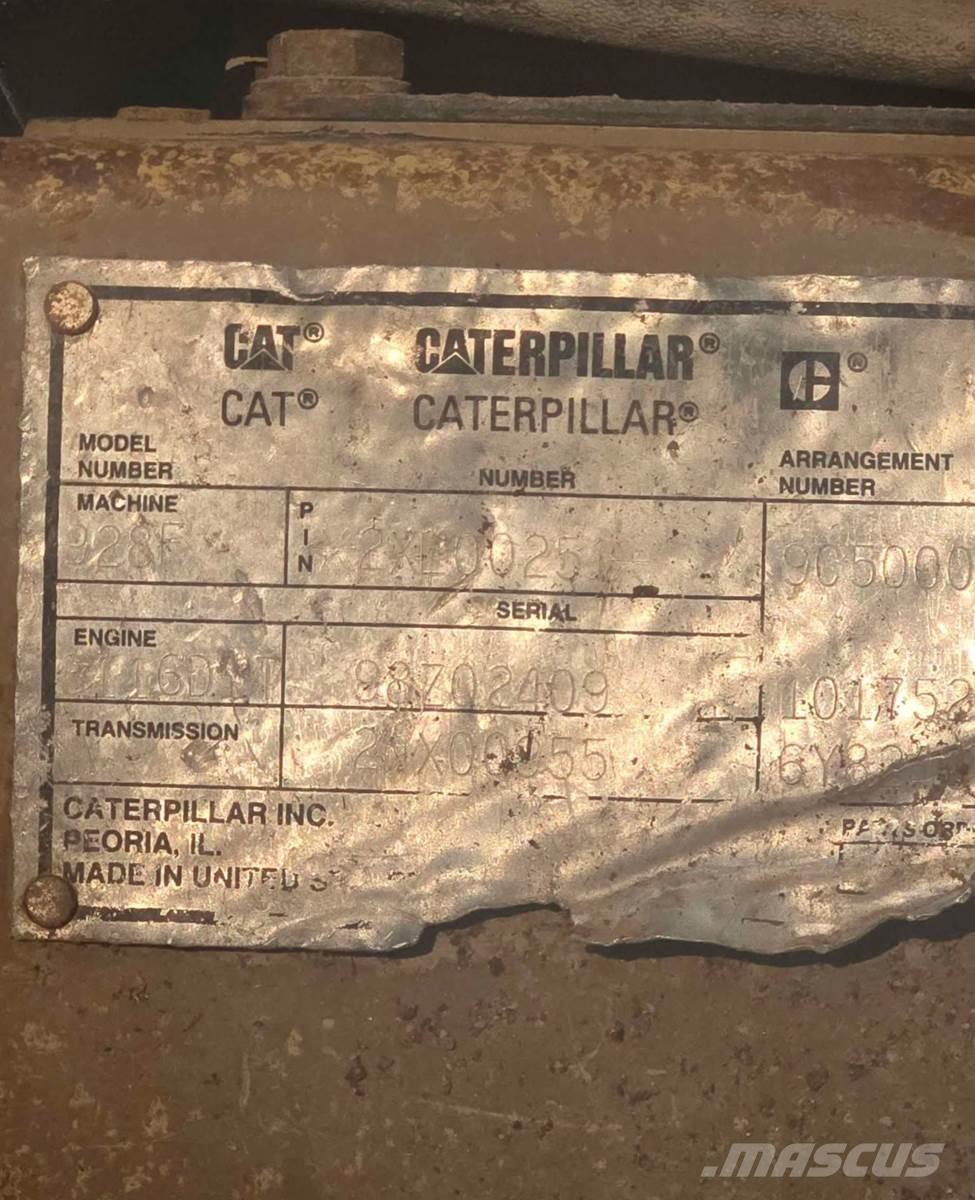 CAT 928F Læssemaskiner på hjul