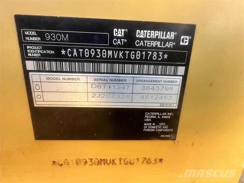 CAT 930M Læssemaskiner på hjul
