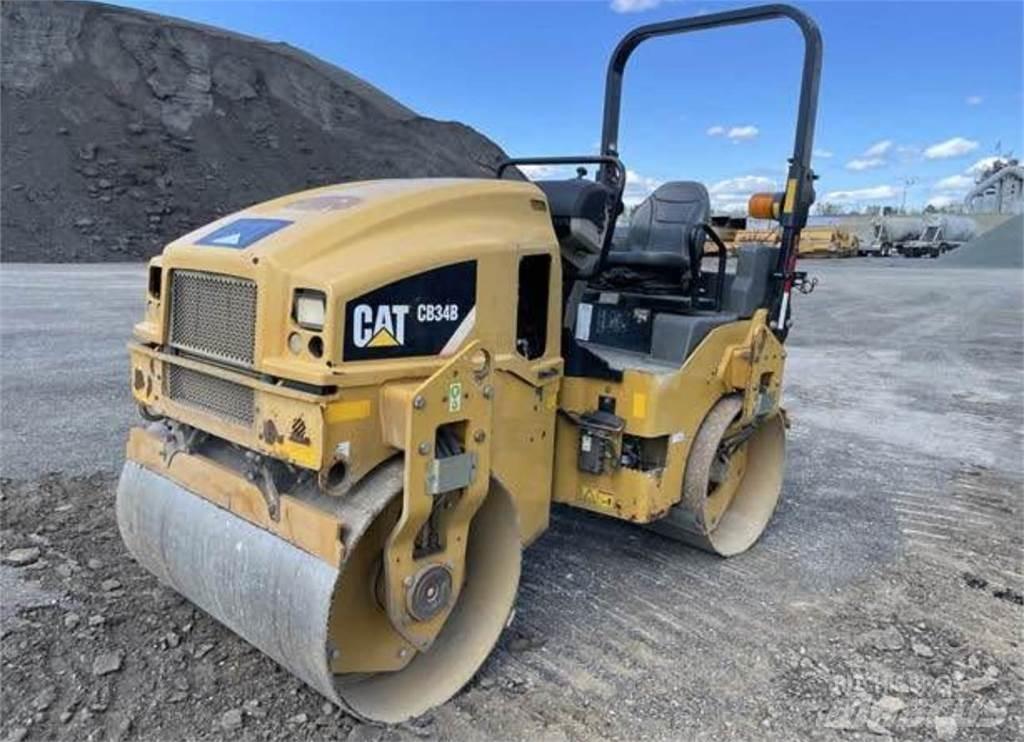 CAT CB34B Enkelt tromle