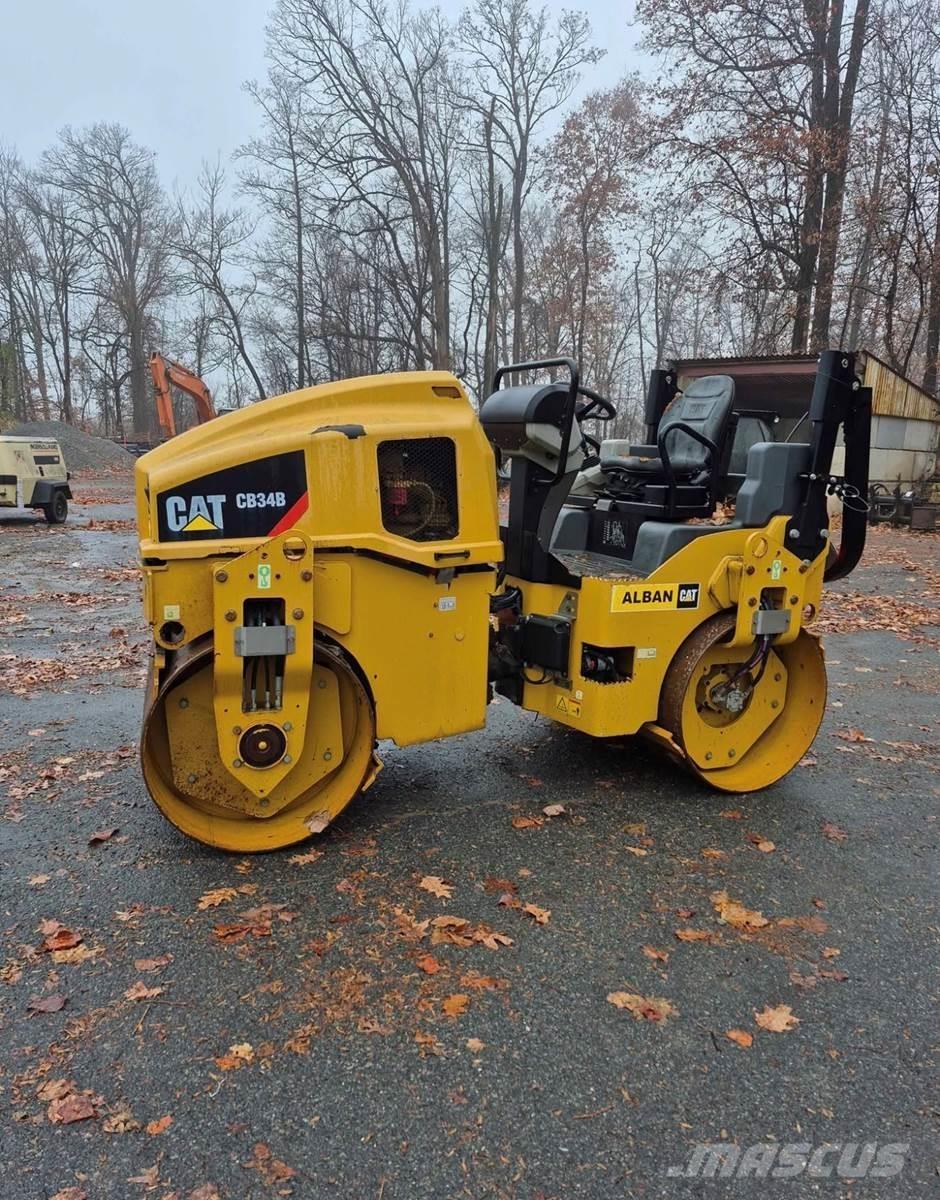 CAT CB34B Enkelt tromle
