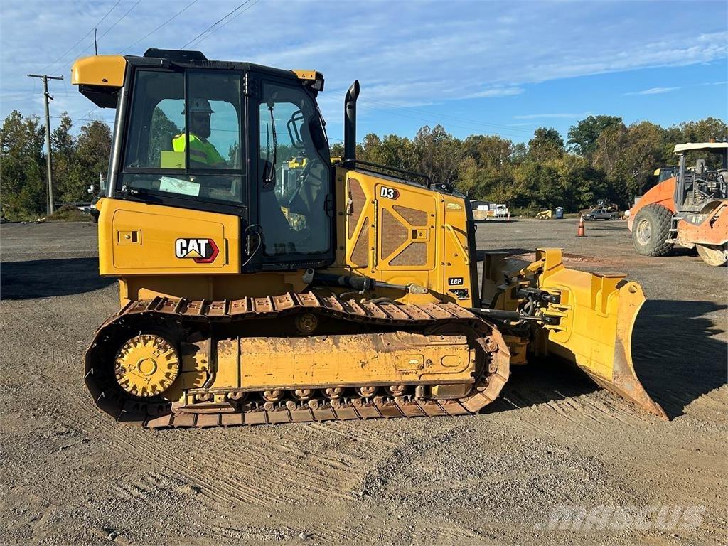 CAT D3 LGP Bulldozer på larvebånd