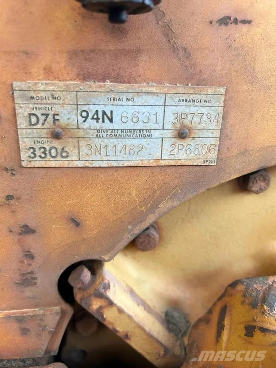 CAT D7F Bulldozer på larvebånd