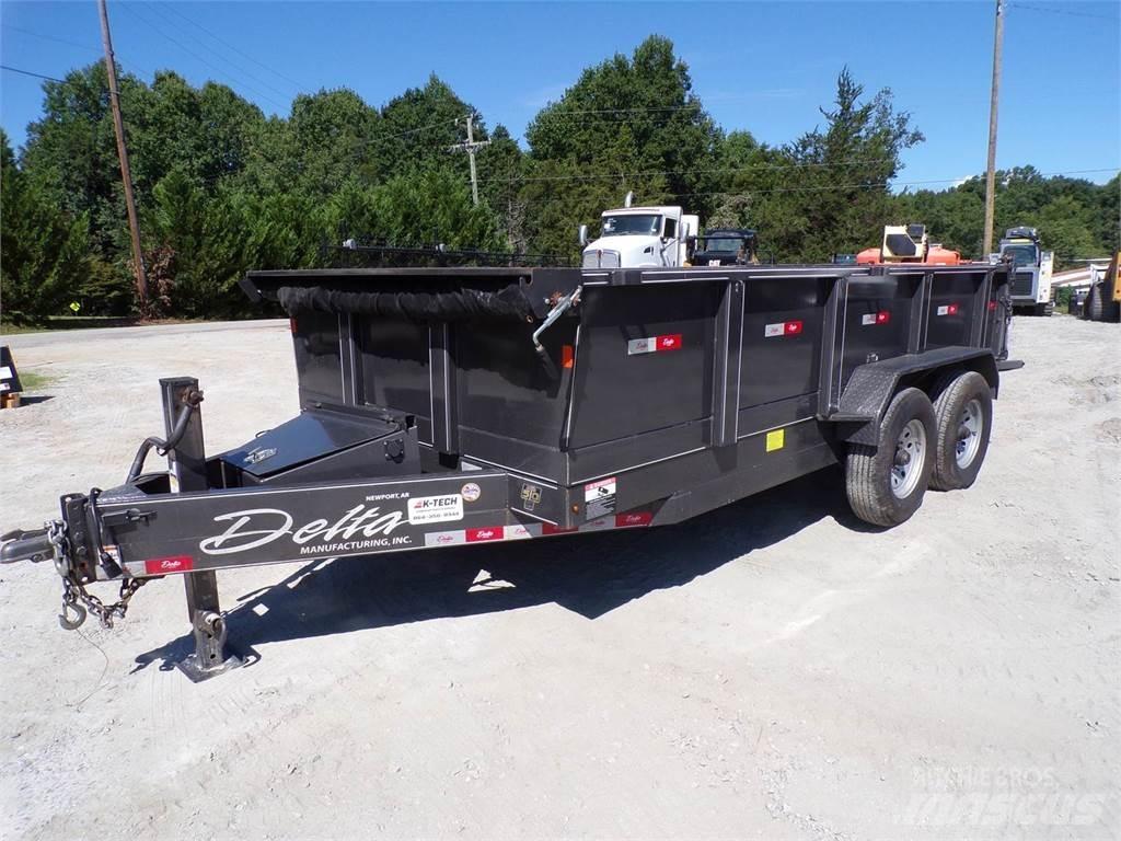 Delta  Semi-trailer med tip