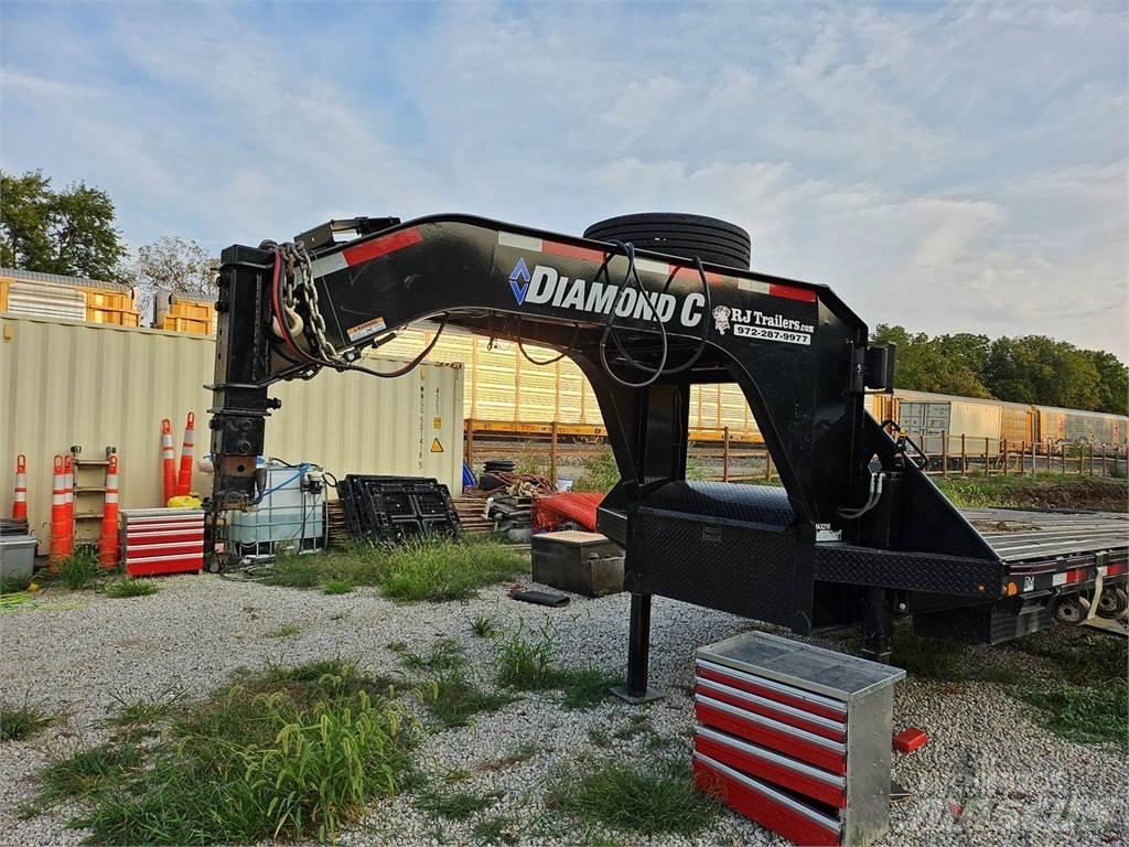 Diamond C  Anhænger med lad/Flatbed