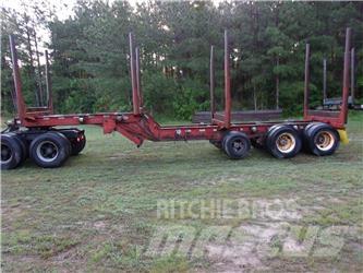 Evans 37' Semi-trailer til tømmer