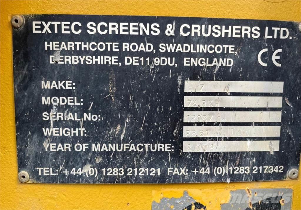Extec E-7 Sorterværk