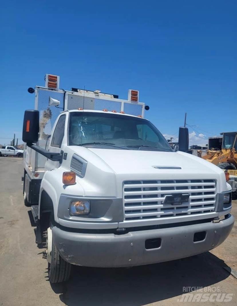 GMC 5500 Lastbil med kran