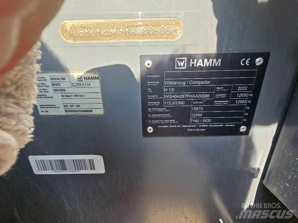 Hamm H13I Enkelt tromle