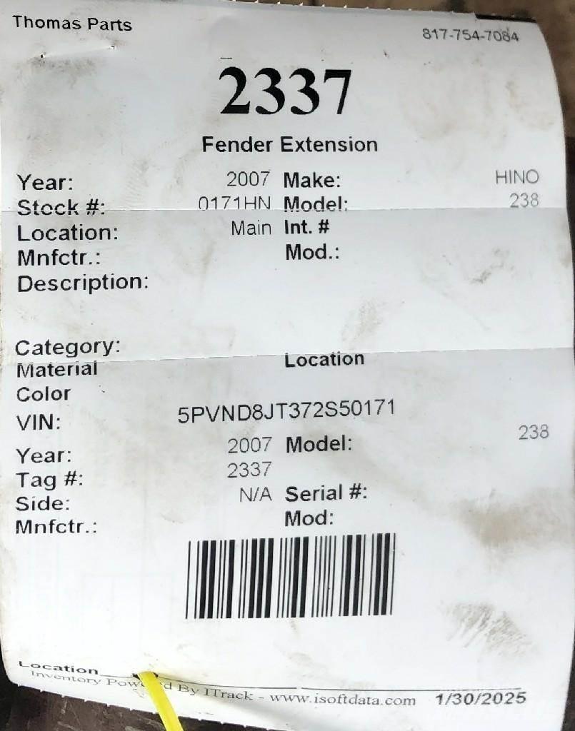 Hino 238 Transport – Andet