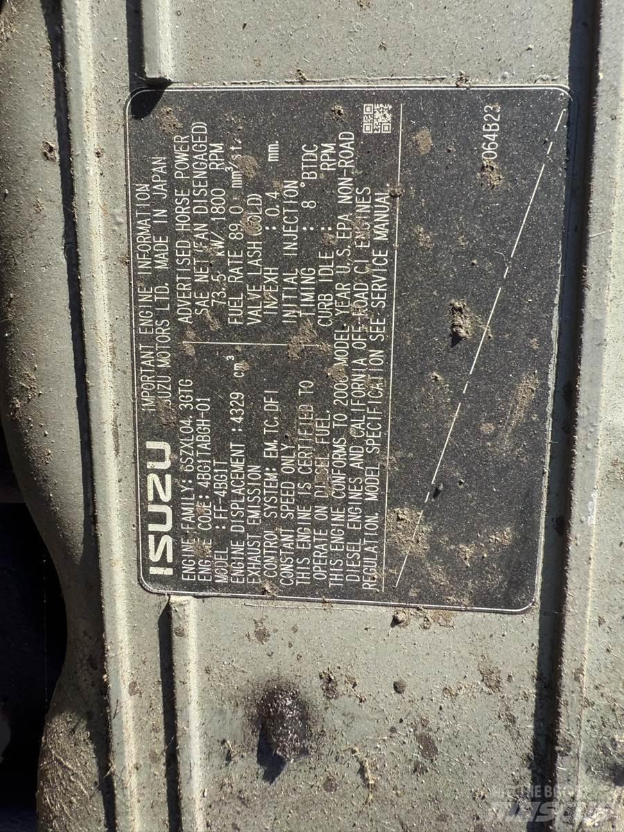 Isuzu 4BG1 Motorer