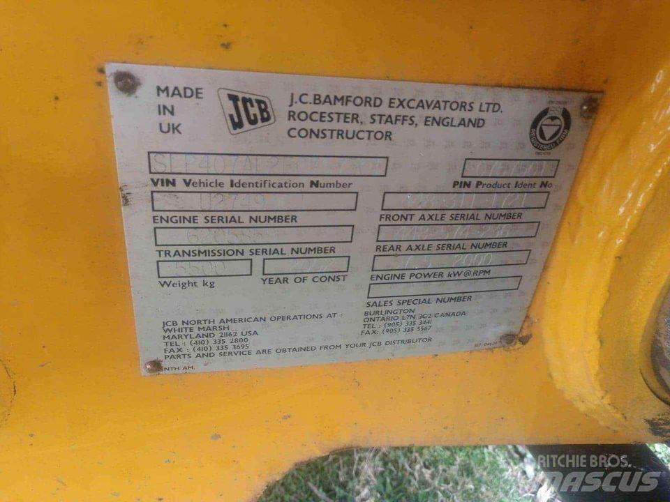 JCB 407 Læssemaskiner på hjul