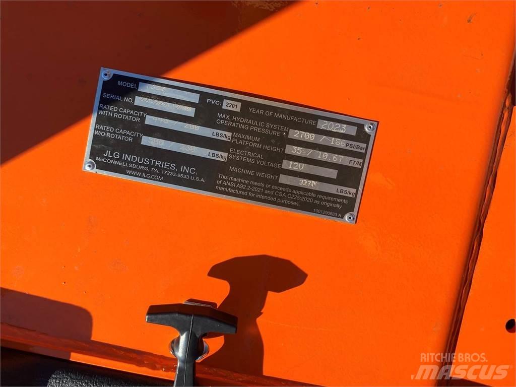 JLG T350 Trailermonterede lifte
