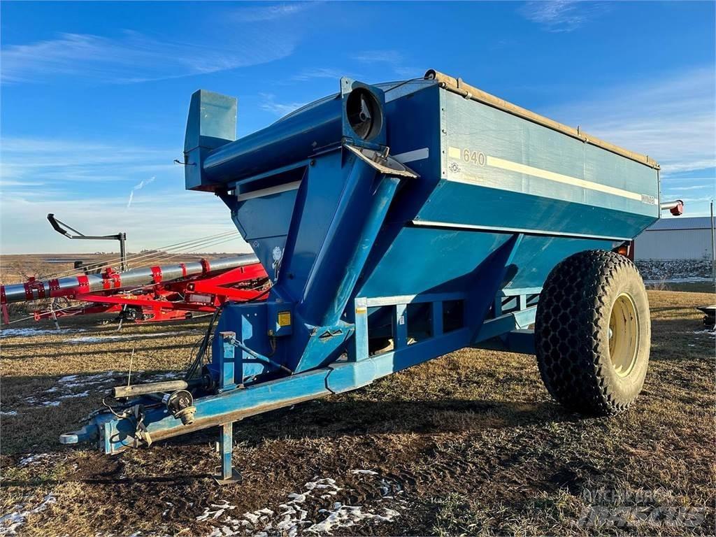 Kinze 640 Sneglevogne