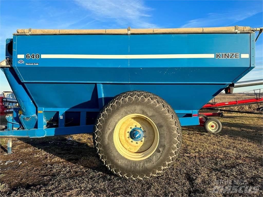 Kinze 640 Sneglevogne