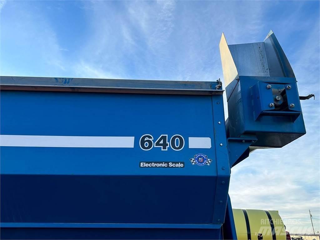 Kinze 640 Sneglevogne