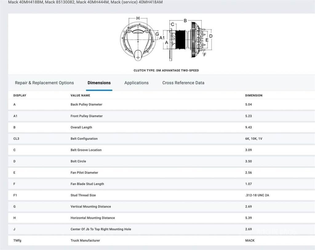 Mack AMI Transport – Andet