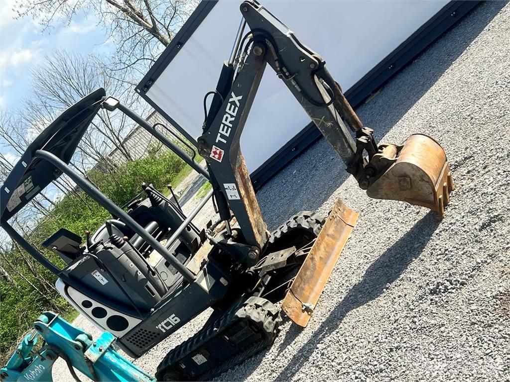 Terex TC16 Minigravemaskiner