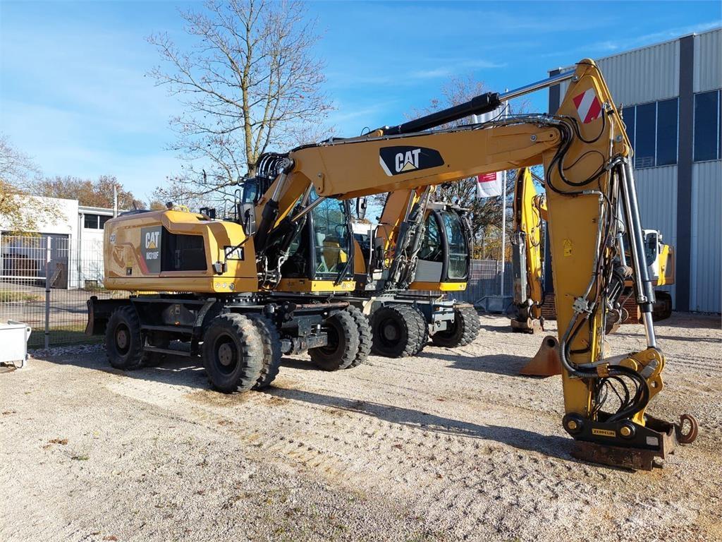 CAT M 318F Gravemaskiner på hjul