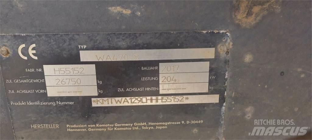 Komatsu WA 470-8 Læssemaskiner på hjul