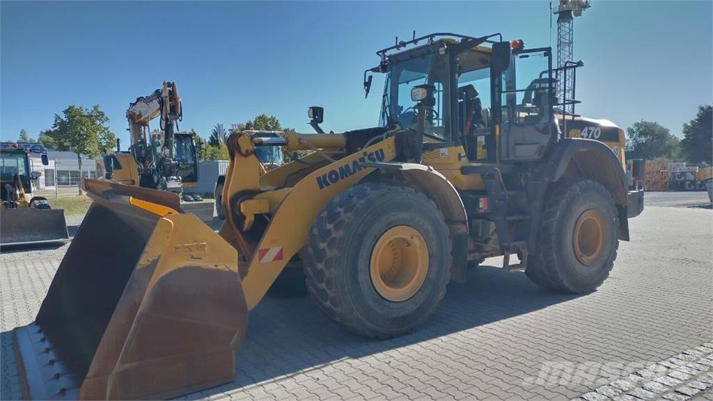 Komatsu WA 470-8 Læssemaskiner på hjul