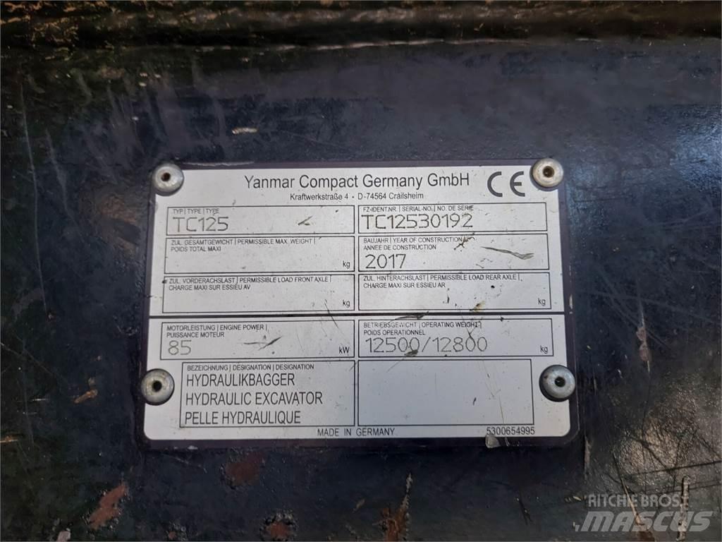 Terex TC 125 Gravemaskiner på larvebånd