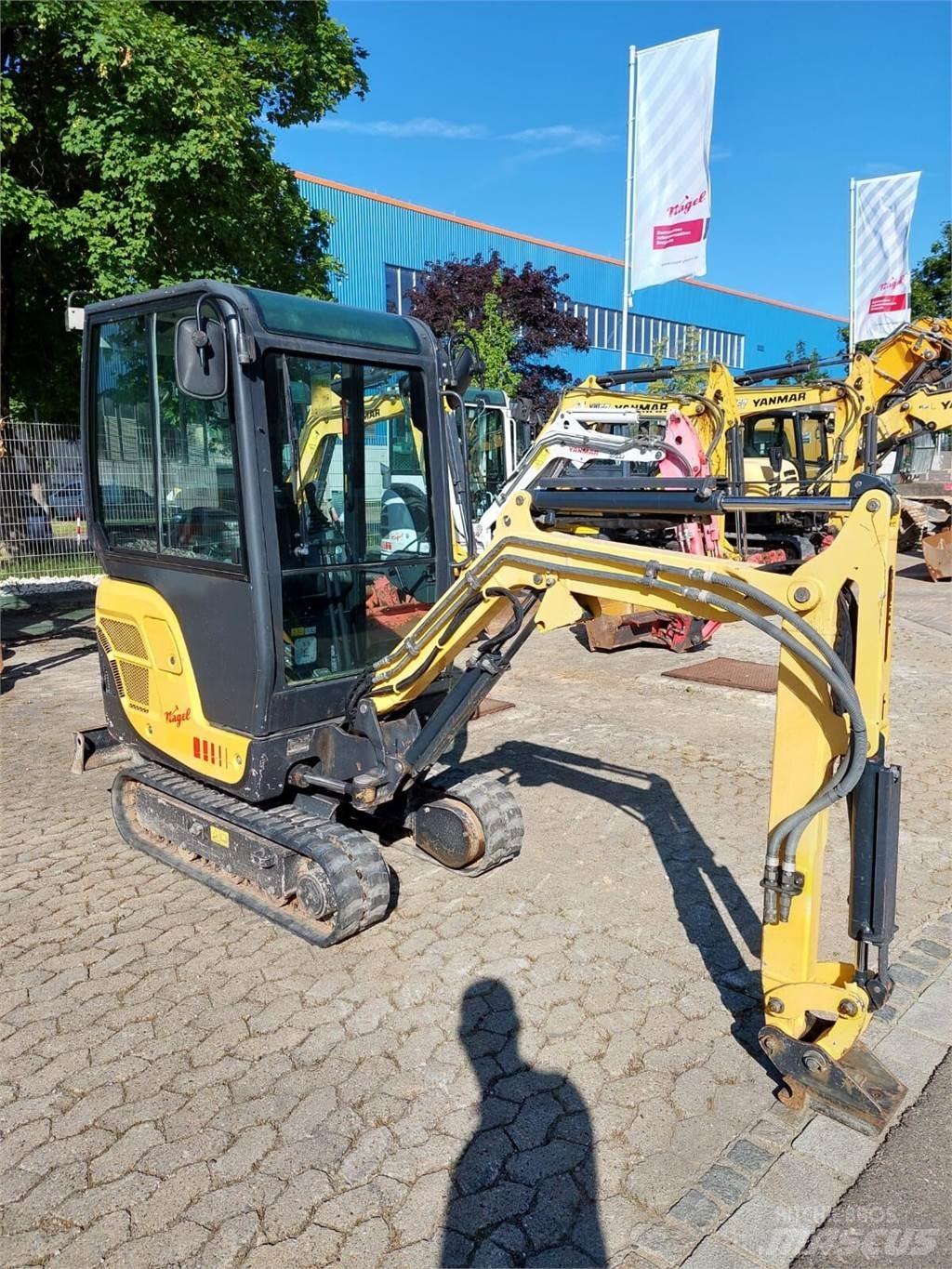 Yanmar SV16 Gravemaskiner på larvebånd