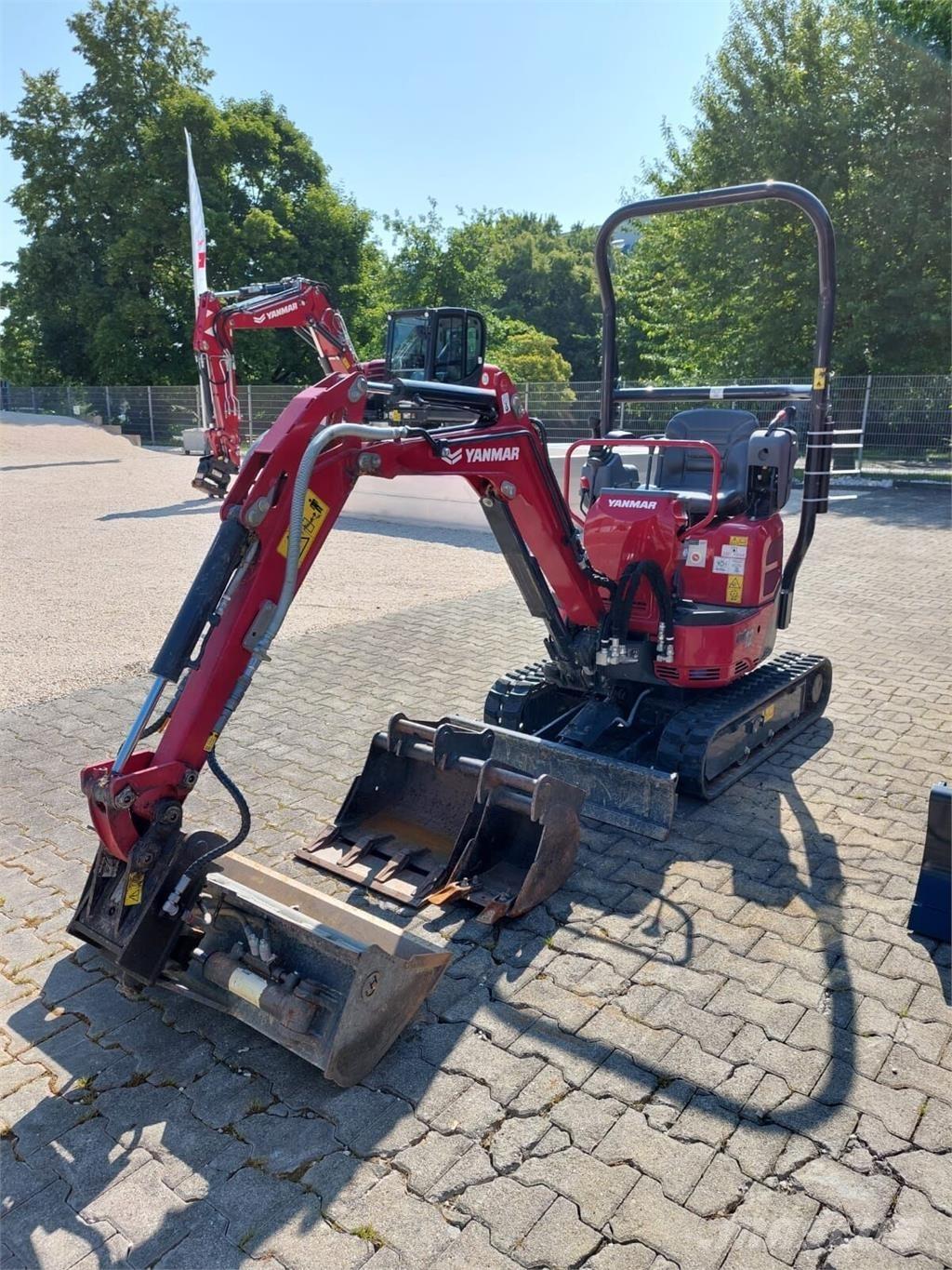 Yanmar Vio 12 Gravemaskiner på larvebånd
