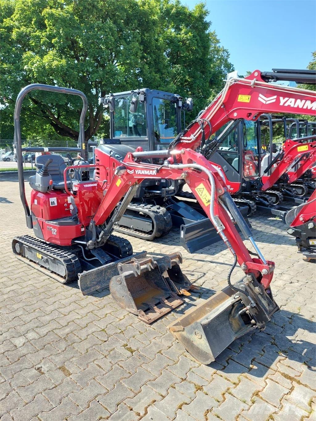 Yanmar Vio 12 Gravemaskiner på larvebånd