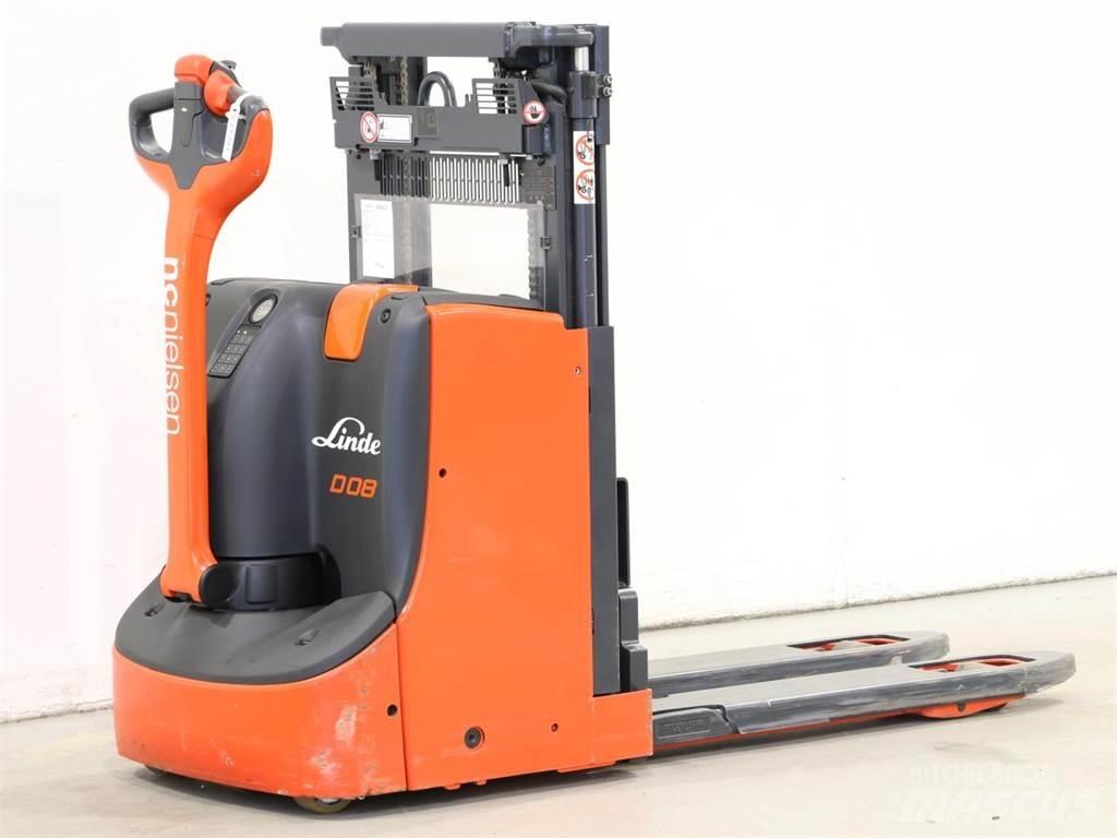 Linde D08/1160 Gaffelstabler med gående fører