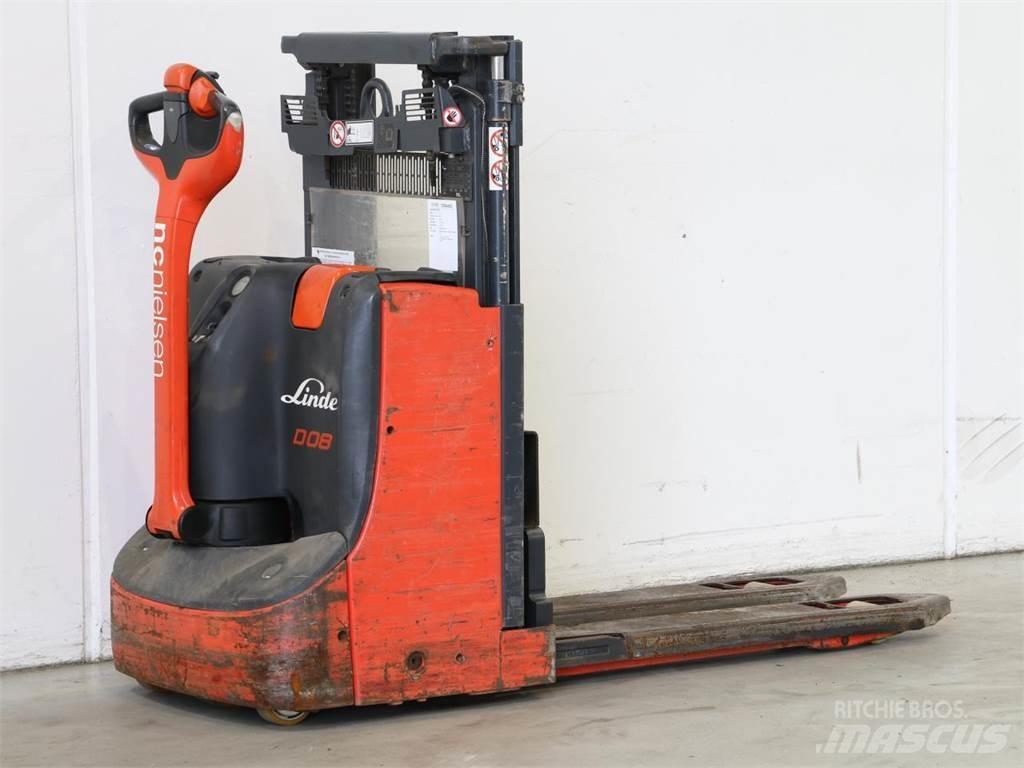 Linde D08/1160-00 Gaffelstabler med gående fører