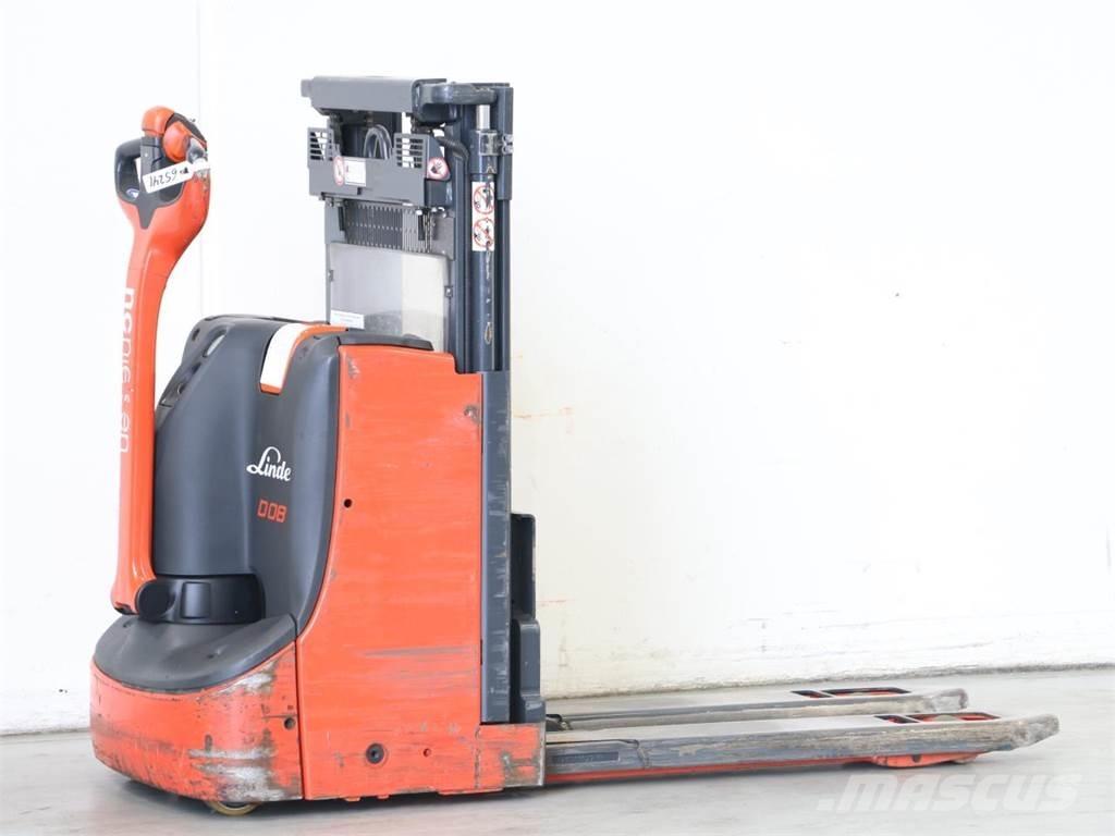 Linde D08/1160-00 Gaffelstabler med gående fører