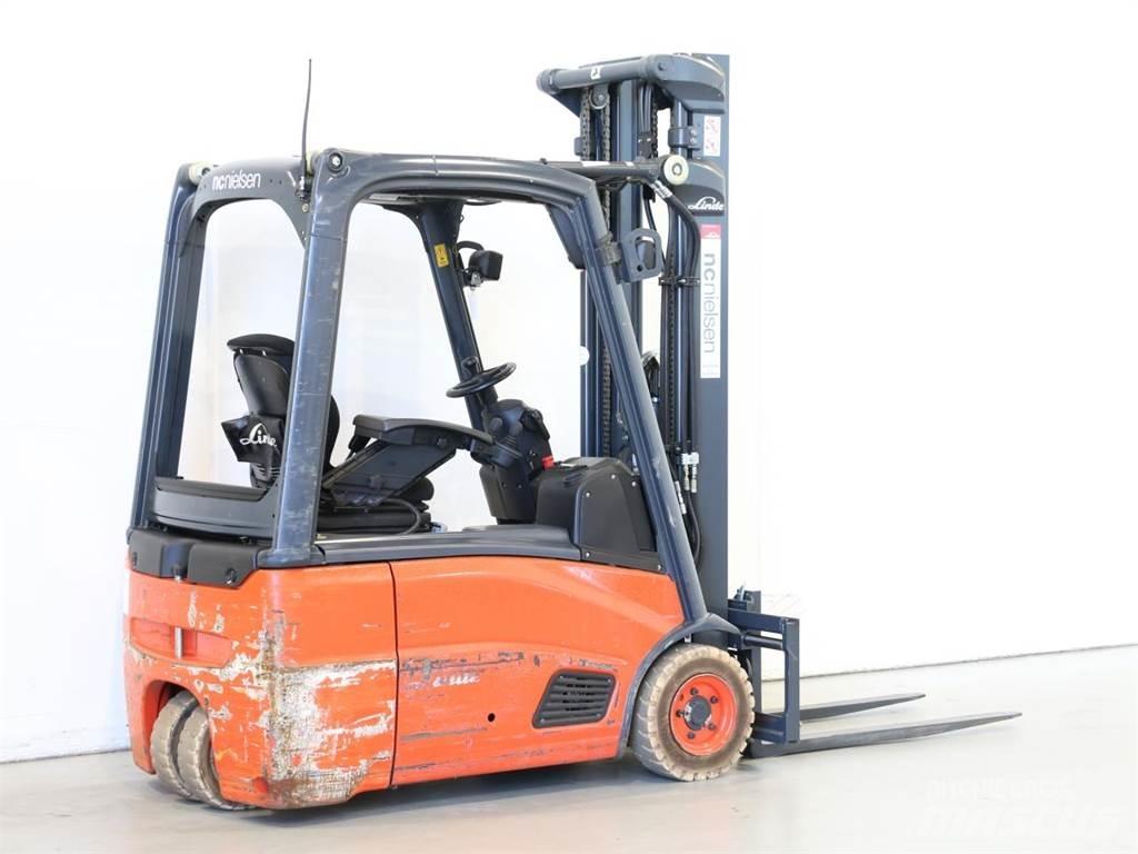 Linde E16/386-01 El gaffeltrucks