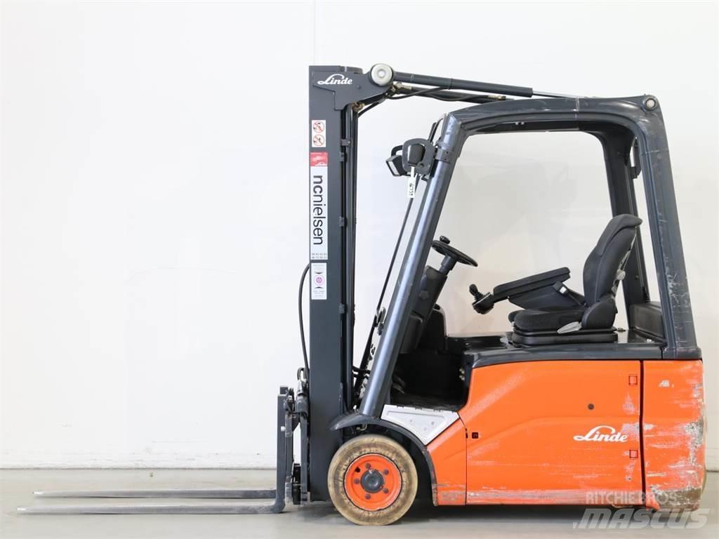 Linde E16/386-01 El gaffeltrucks
