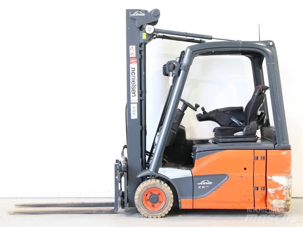Linde E16/386-02 EVO El gaffeltrucks