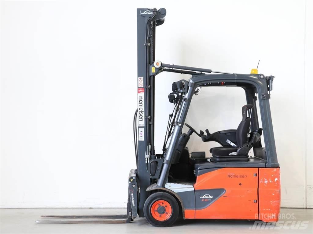 Linde E16 EVO/386-02 El gaffeltrucks