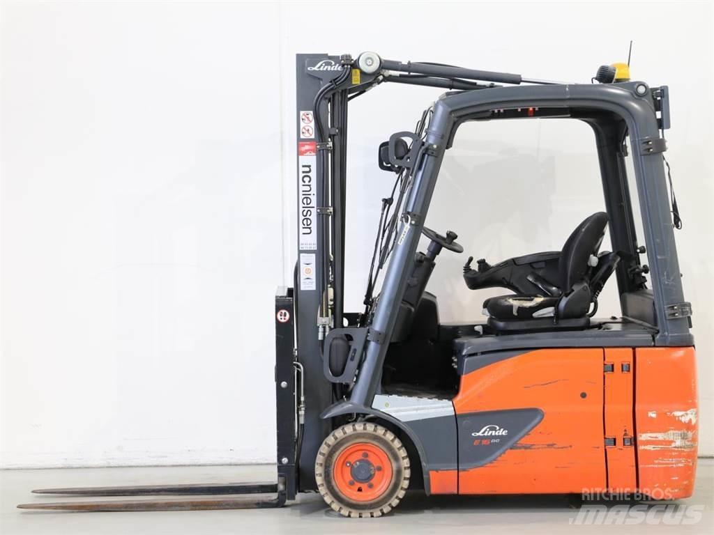 Linde E16 EVO/386-02 El gaffeltrucks